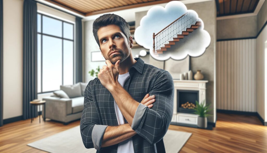 8 Staircase Styles to Elevate Your Home: A Guide from Ground Floor to Top 9 8 Staircase Styles to Elevate Your Home: A Guide from Ground Floor to Top man think of staircase