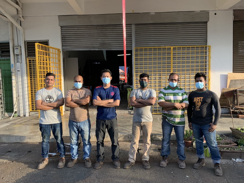 Contact Us 2 Contact Us workers